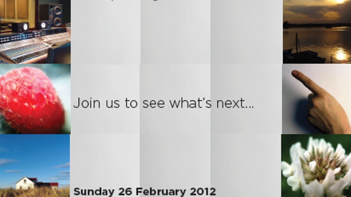 HTC's MWC press invite