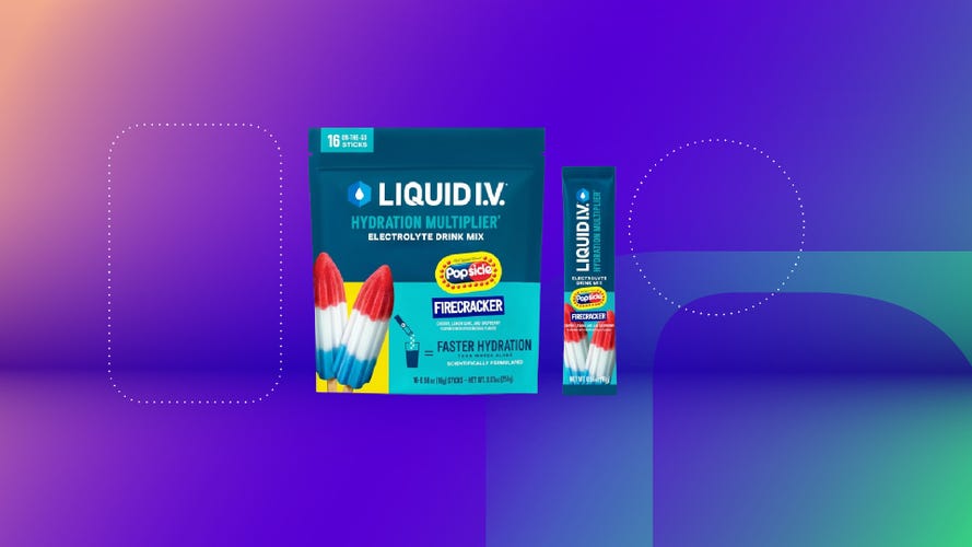 Liquid I.V. Firecracker popsicle flavor