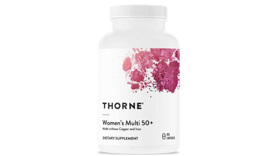 Bottle of Throne women's multivitamin