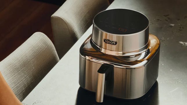 cosori steel air fryer