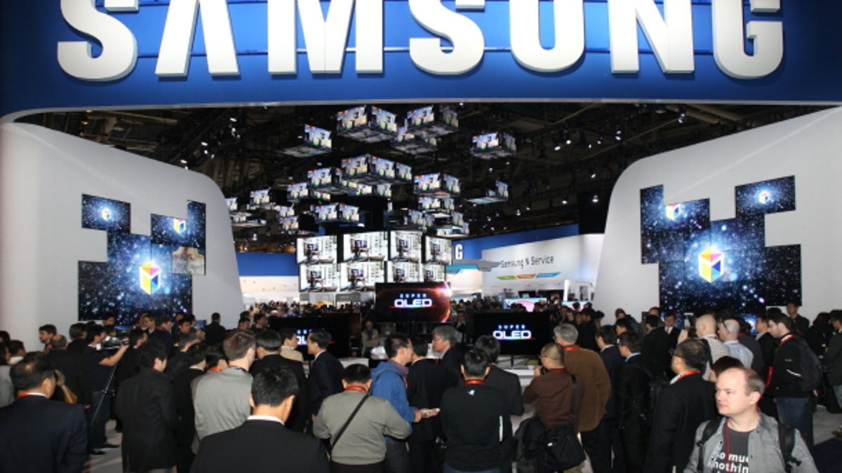 Samsung at the Consumer Electronics Show.