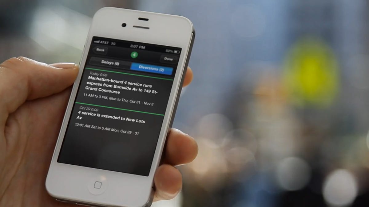 Embark's New York City app.