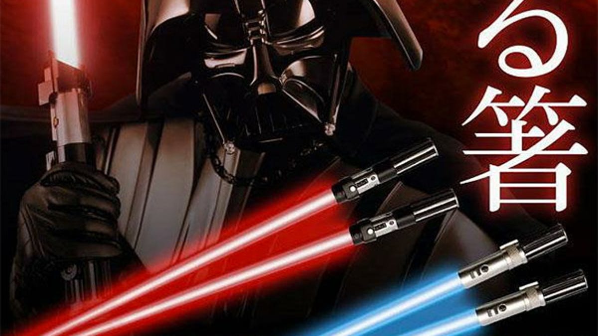 Lightsaber LED chopsticks