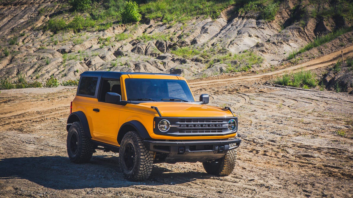 2021 Ford Bronco 2-door - yellow