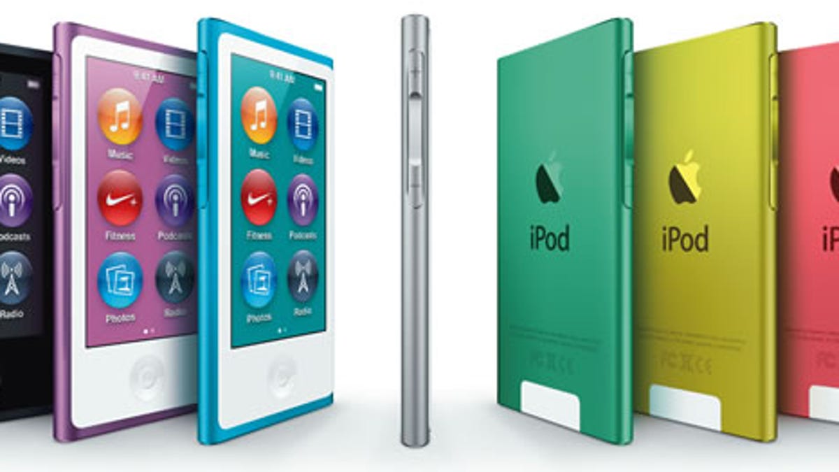 Apple's new iPod Nano.