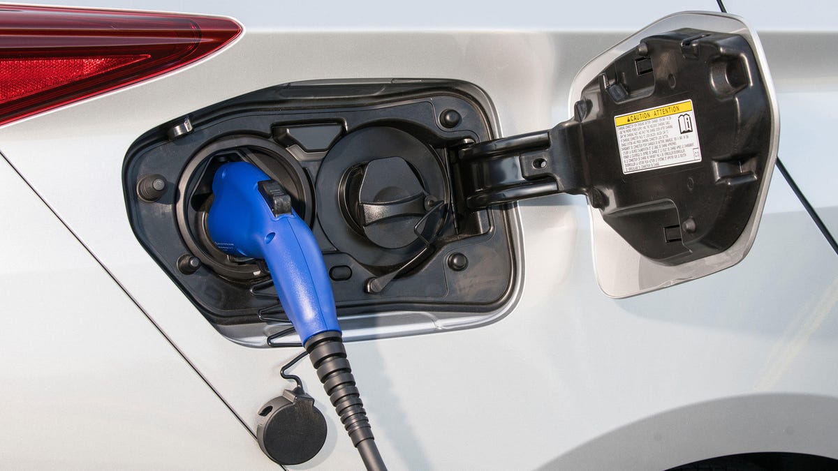2017 Toyota Prius Prime charging port
