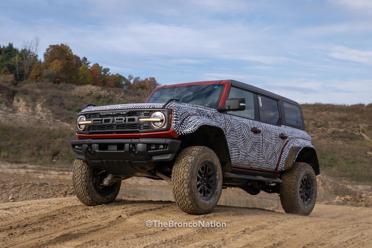 Ford Bronco Raptor prototype
