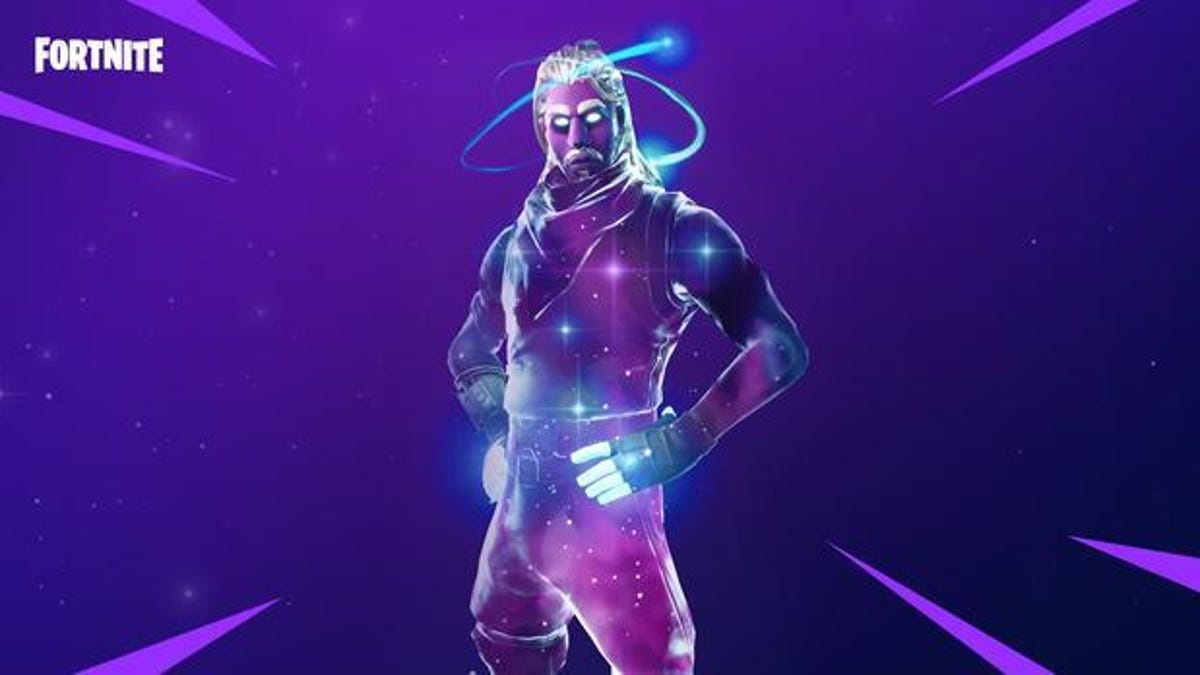 Galaxy Fortnite skin