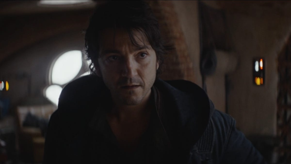 Cassian Andor looks uncertain in Andor