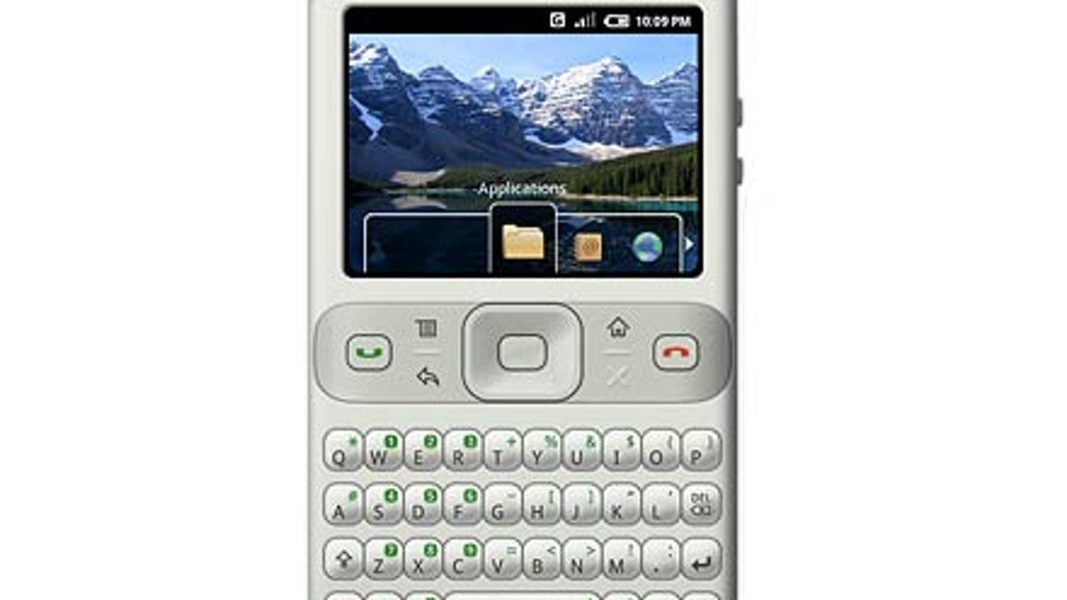 Hardware prototype with an early look at the Android OS