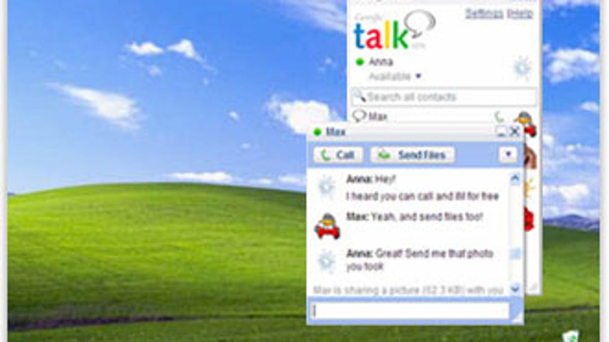 Google Talk goes down.