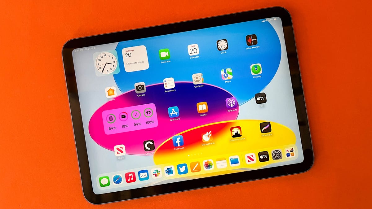 The 10th-gen iPad
