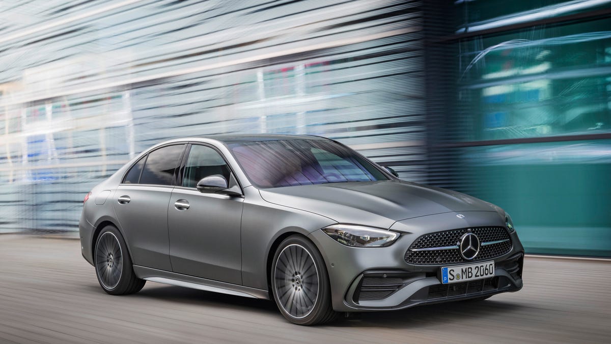 2022 Mercedes-Benz C-Class - front three-quarter view
