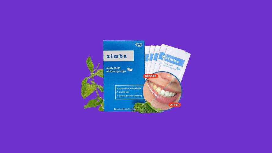 Zimba teeth whitening strips
