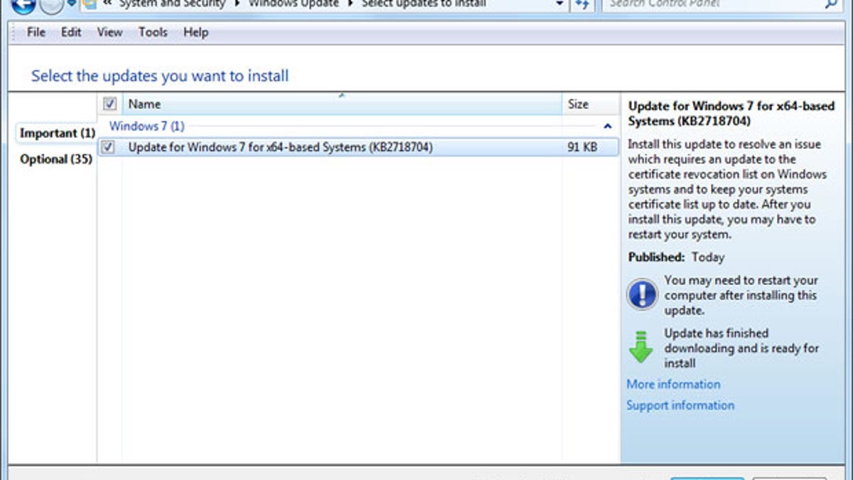 Microsoft has issued a patch to prevent Flame from spoofing its own security certificates.