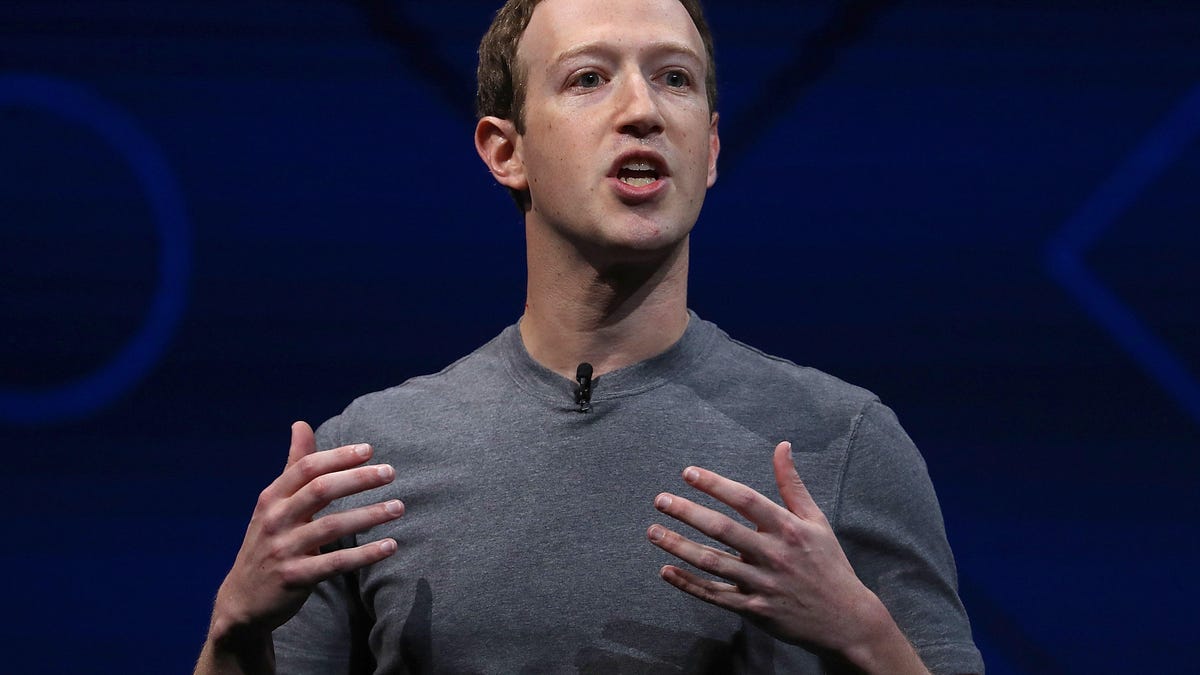 Mark Zuckerberg Delivers Keynote Address At Facebook F8 Conference