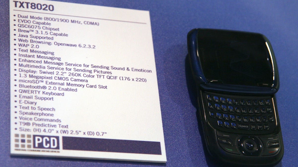 TXT8020 spotted at the PDC booth