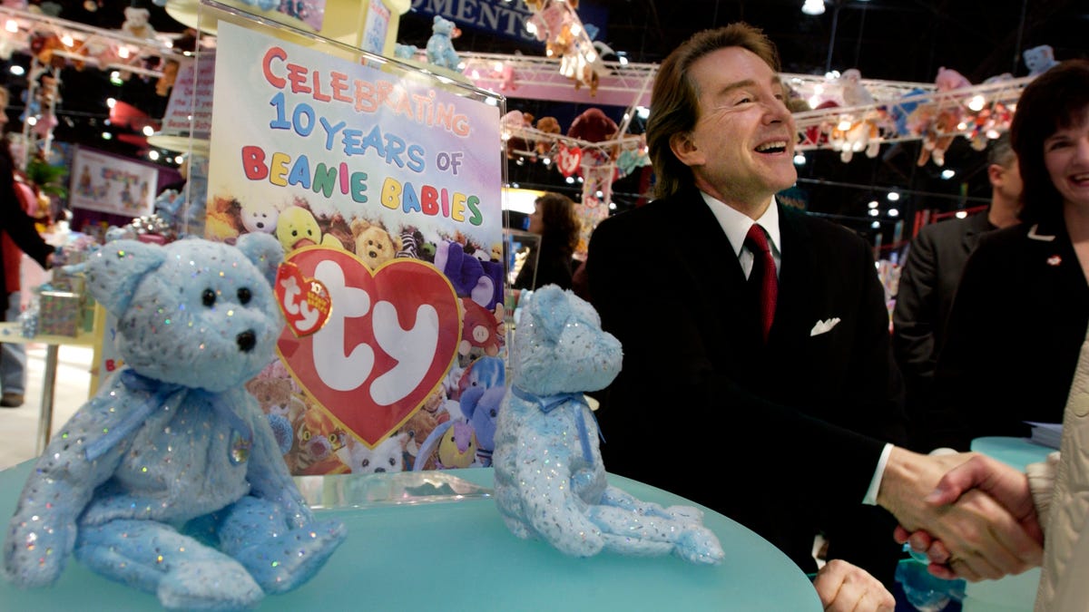 Ty Warner, the man behind the Beanie Baby craze.