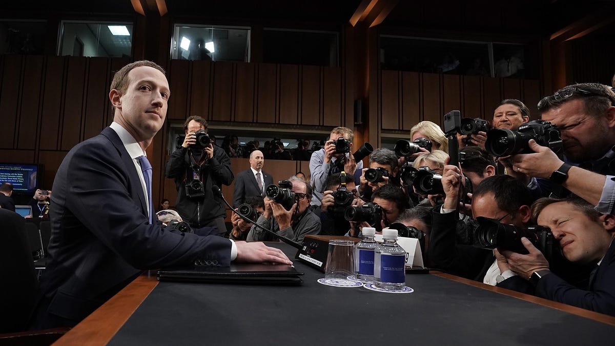 Facebook CEO Mark Zuckerberg Testifies At Joint Senate Commerce/Judiciary Hearing