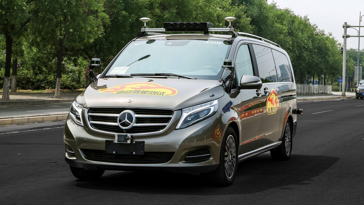 Mercedes-Benz self-driving prototype