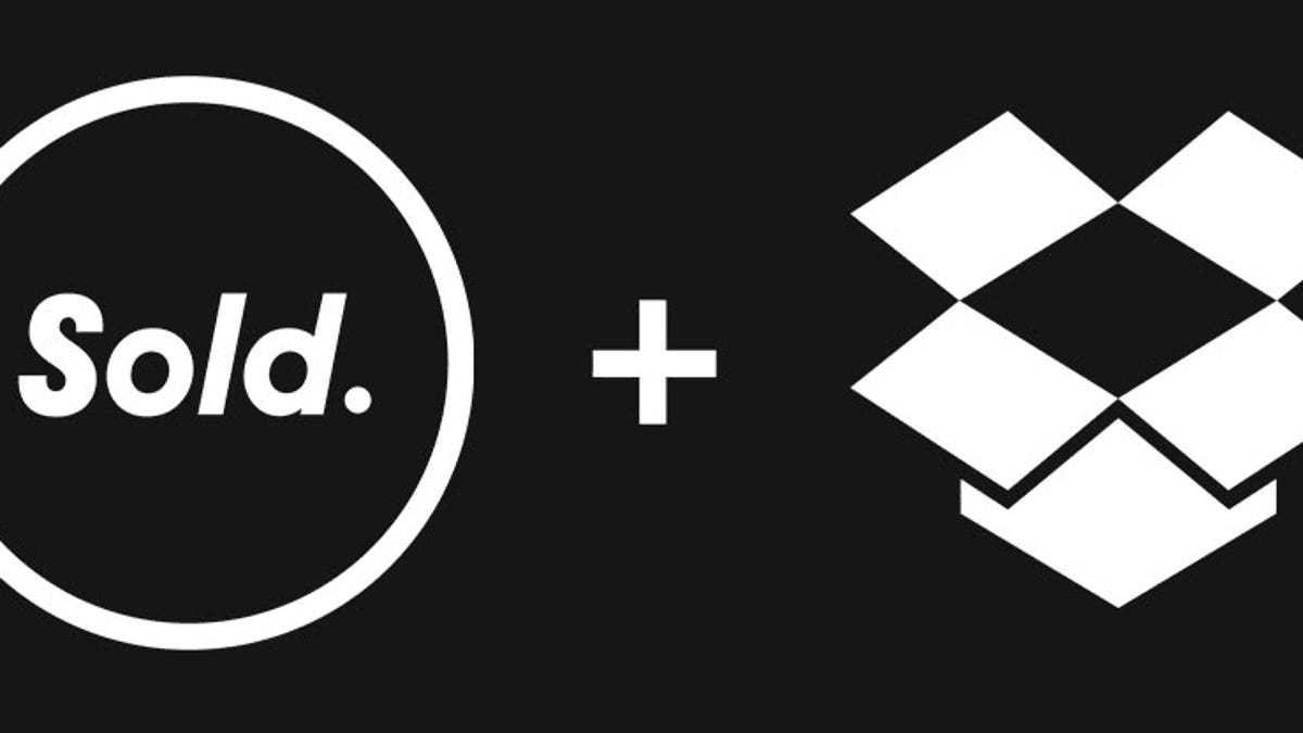 Dropbox bought the startup Sold.