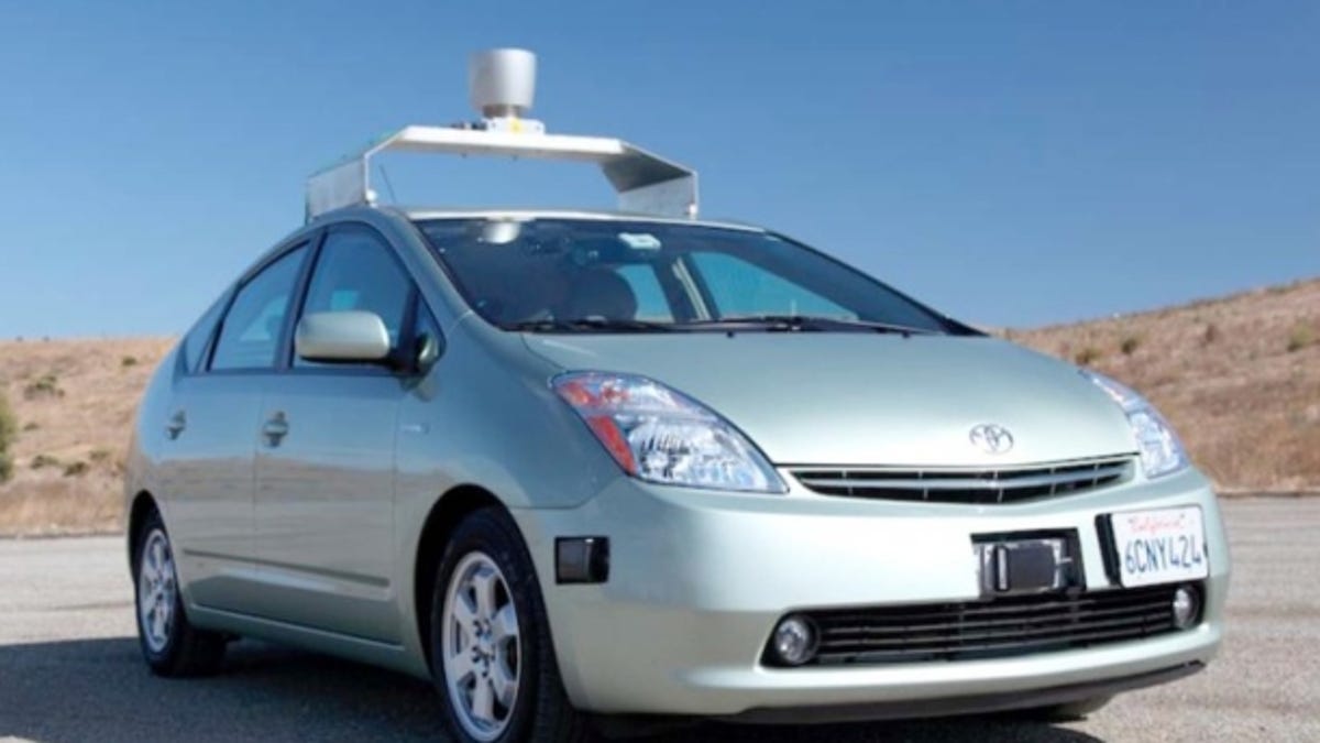 One of Google's driverless cars.
