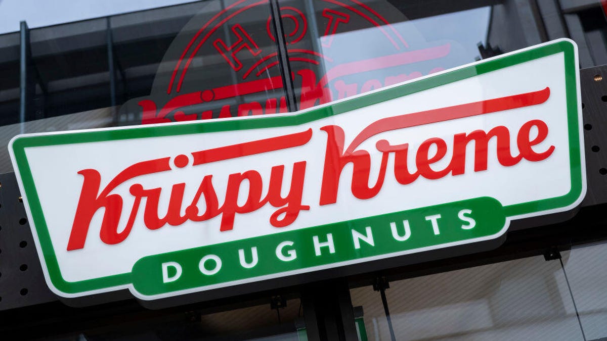 Krispy Kreme store sign