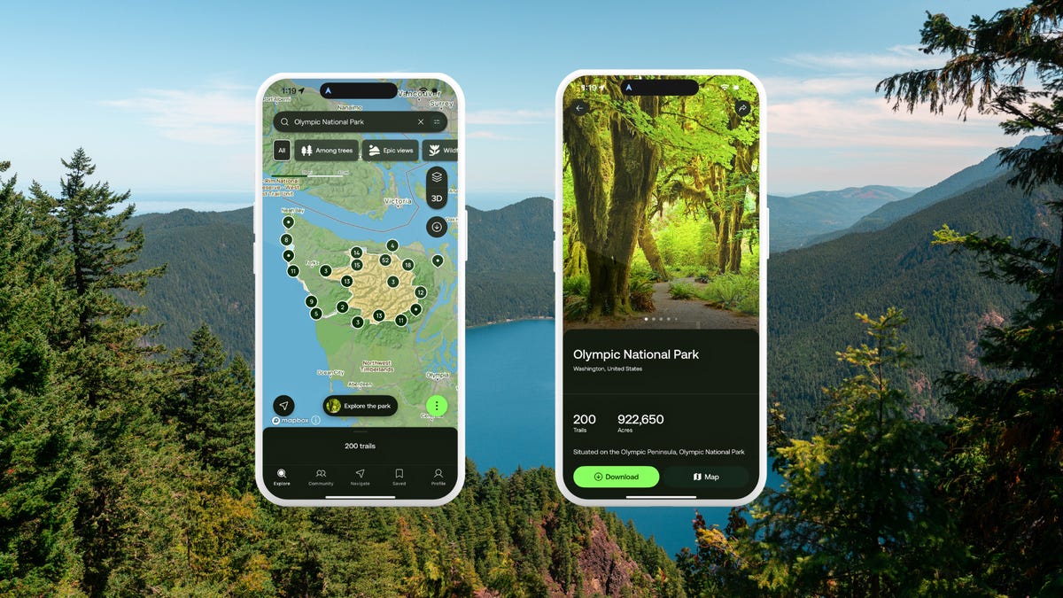 AllTrails App Olympic National Park