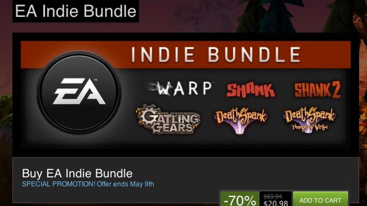 Electronic Arts Indie Bundle.