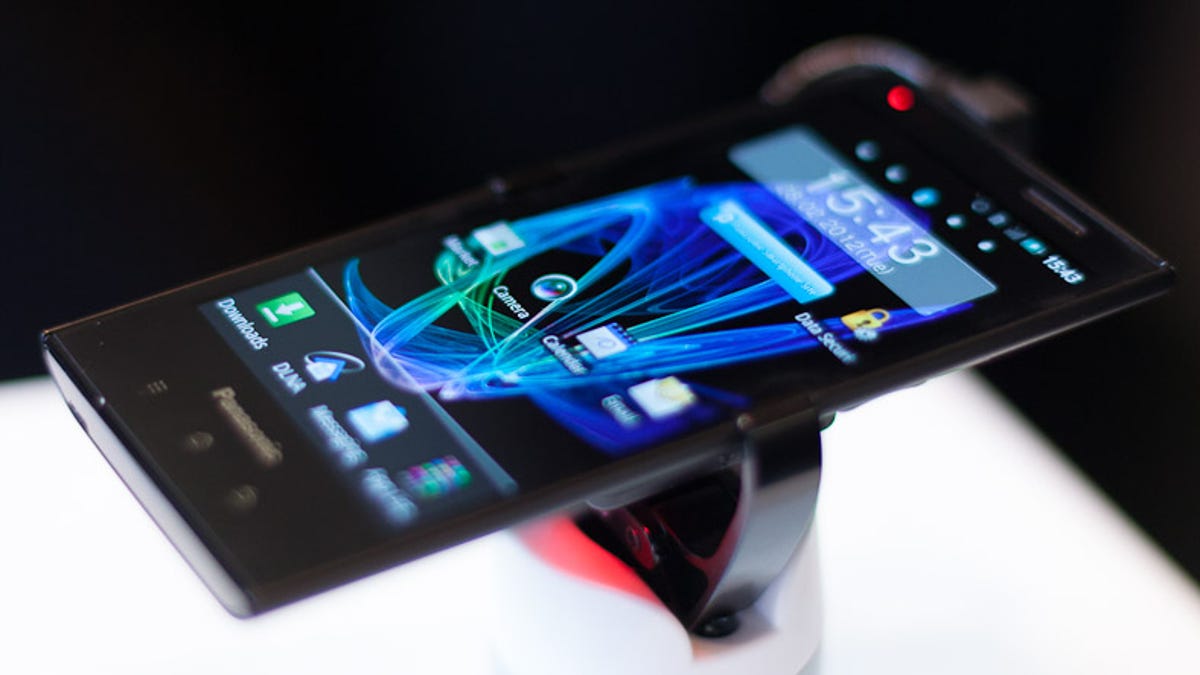 Panasonic's Eluga Android phone has a big screen screen and reasonably slim design.