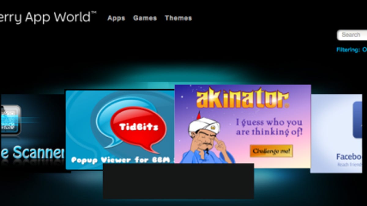 BlackBerry App World.