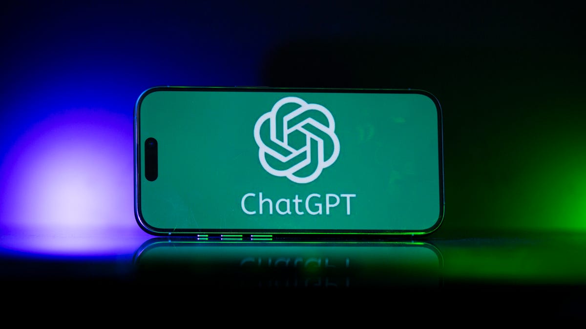 ChatGPT logo on a phone