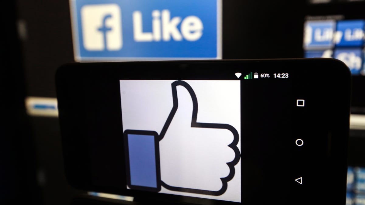 Facebook's thumbs-up Like icon