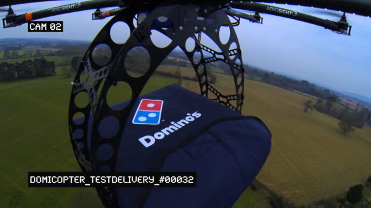 DomiCopter in flight