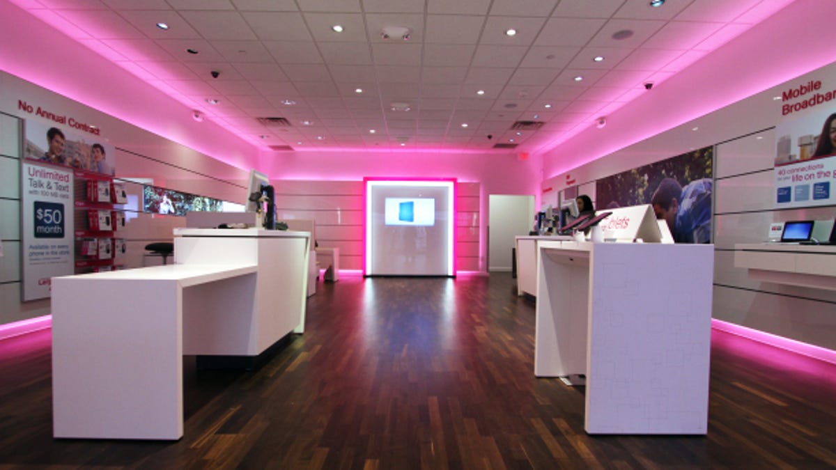 One of T-Mobile retail stores.
