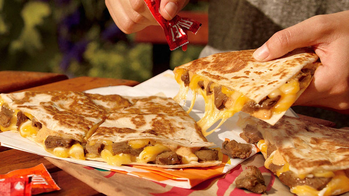 Taco Bell Beyond Carne Asada Quesadilla