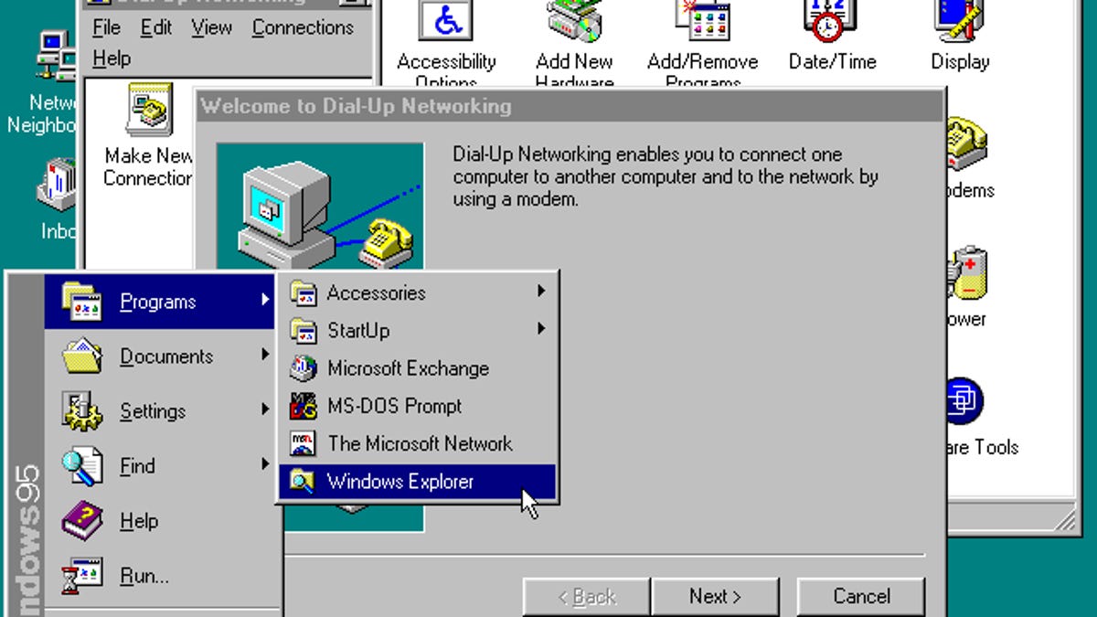 It all started with Windows 95.