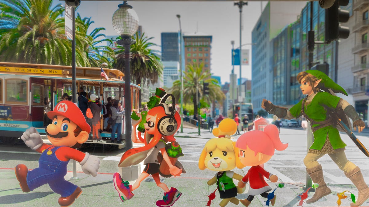 Nintendo store in San Francisco