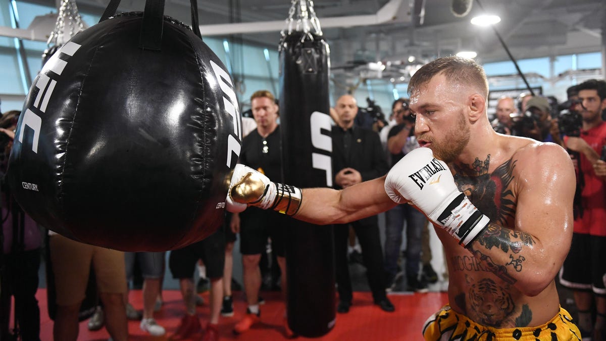 Conor McGregor Media Workout