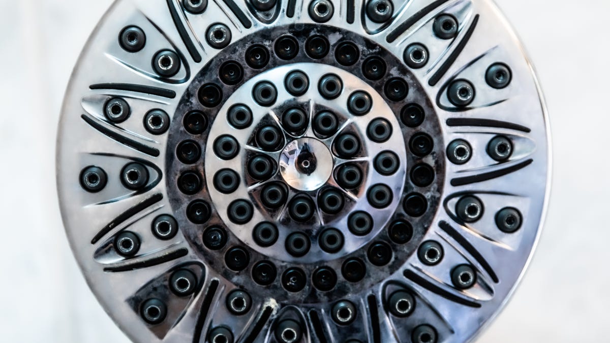 A showerhead and nozzles