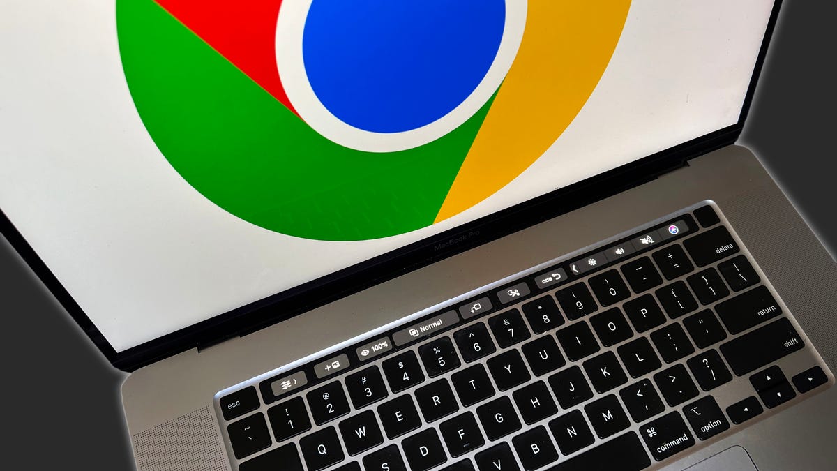 chrome logo laptop