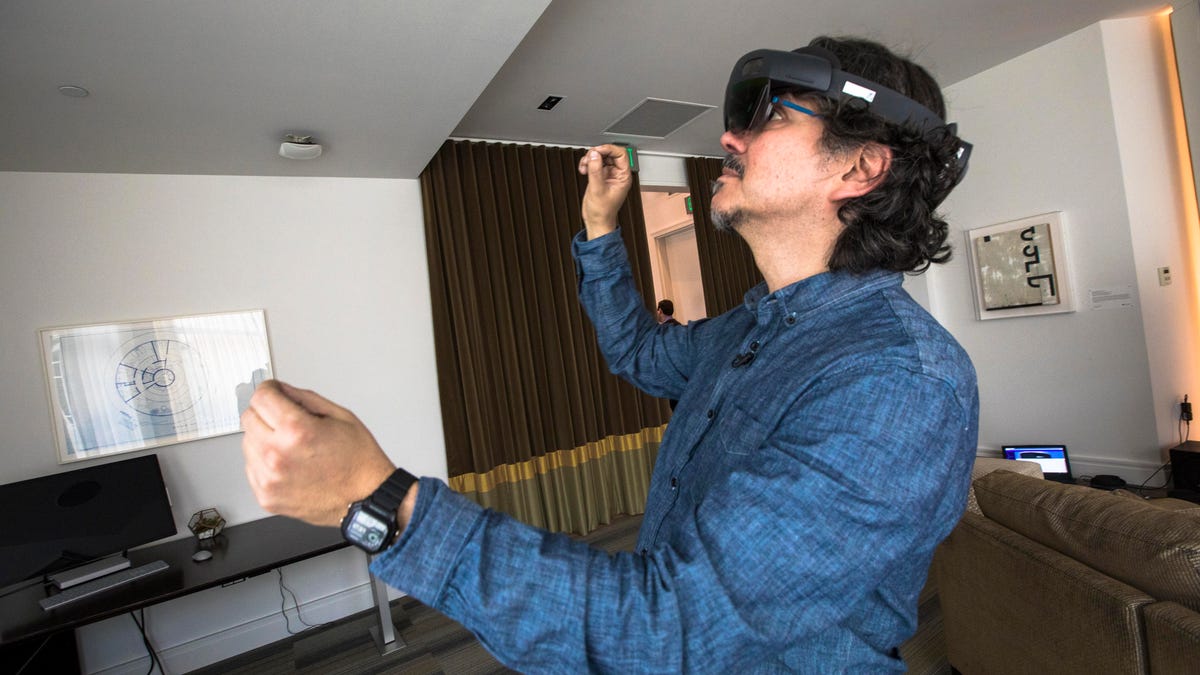 Maybe this is how you'll navigate the web with an AR headset like Microsoft's Hololens 2 running Mozilla's Firefox Reality browser.