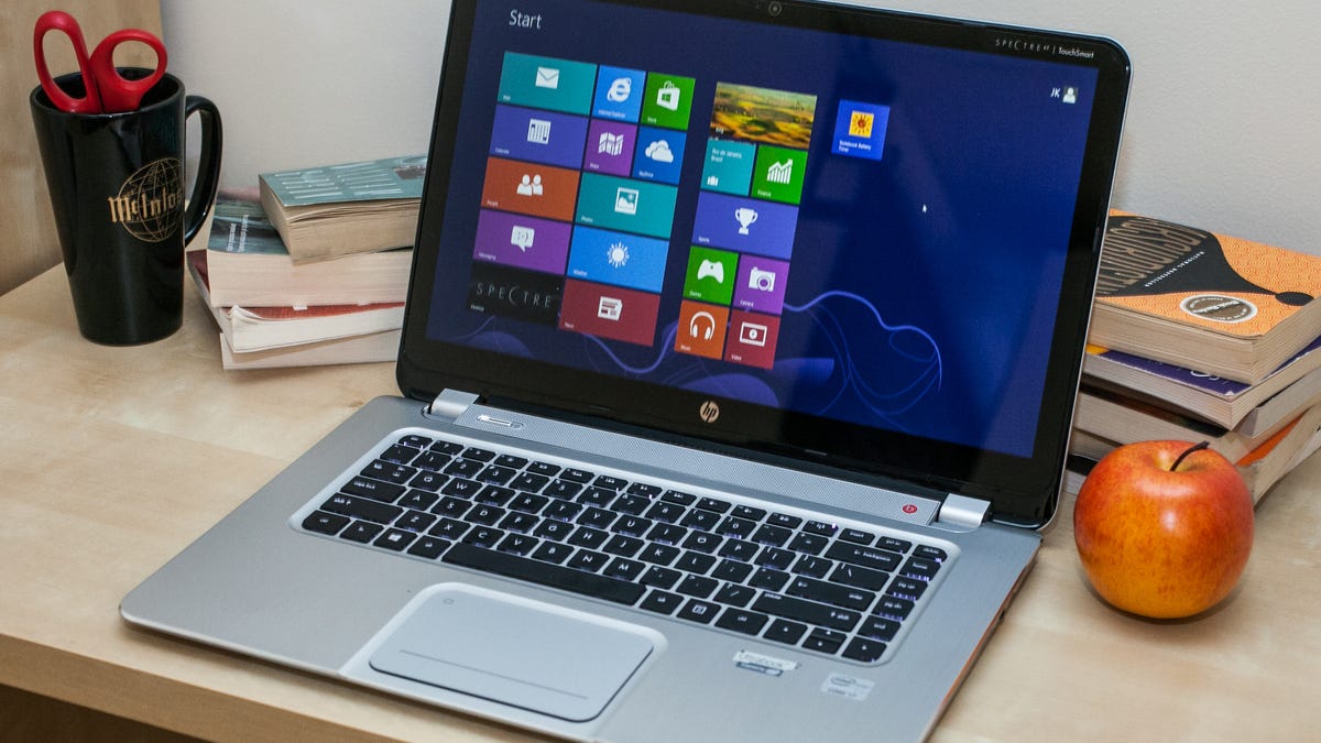 The HP Spectre XT TouchSmart 15-4010nr is a rare Windows laptop that's equipped with Intel's high-speed Thunderbolt communications port.