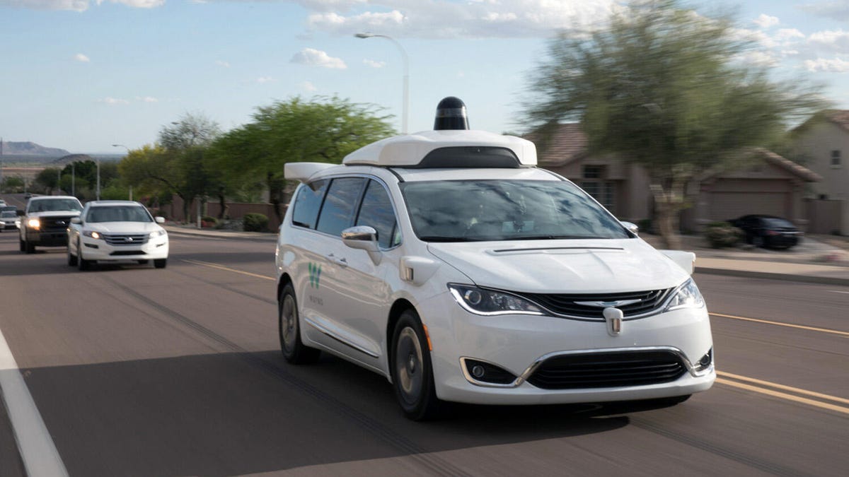 Waymo self-driving car
