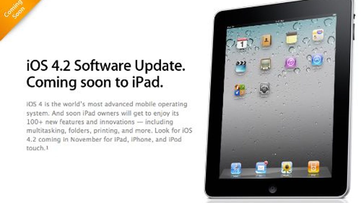 Coming soon (perhaps very soon) to an iPhone, iPod Touch, and iPad near you: iOS 4.2.