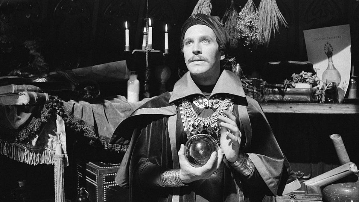 Peter Hooten as Dr. Stephen Strange in the 1978 TV movie "Dr. Strange".