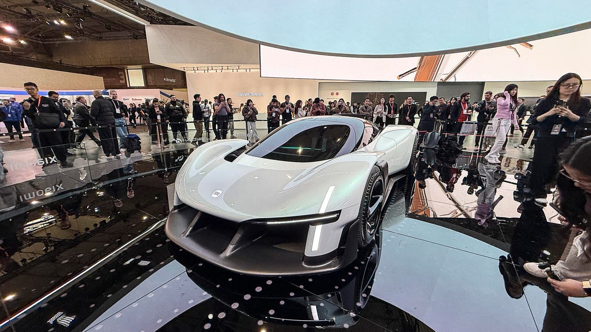 Image of a Xiaomi hypercar