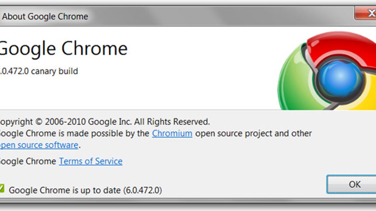 Chrome Canary is a faster-moving version of Google's browser geared for developers.