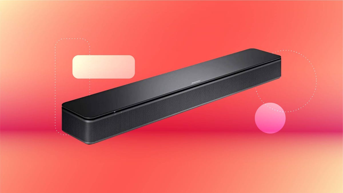 Bose TV Speaker soundbar in black