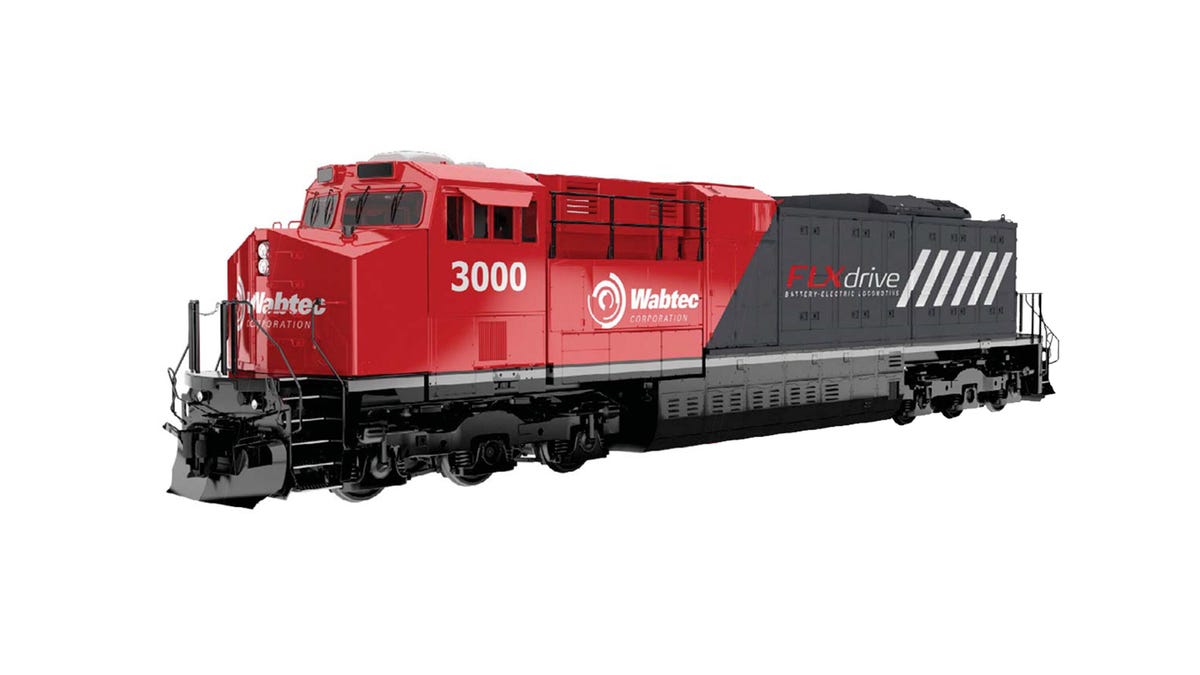 GM Wabtec Electric Locomotive - train